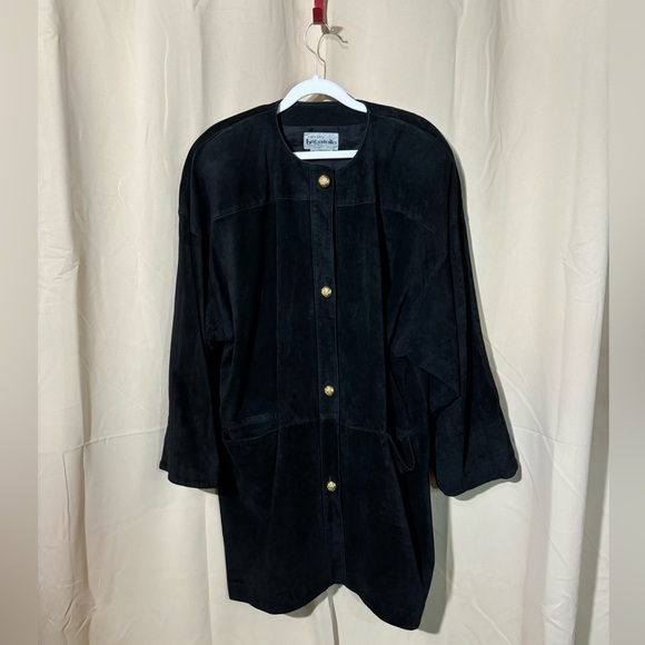 Made in 🇨🇦 Vintage Bagatelle Suede Dress/Jacket - Picture 1 of 9